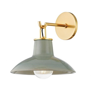 Pottersville - 1 Light Wall Sconce-11.25 Inches Tall and 10.5 Inches Wide - 1345548
