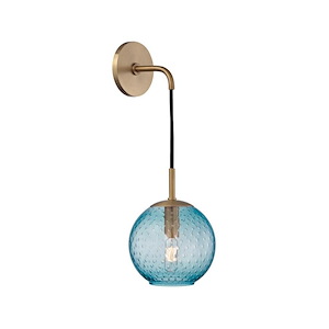 Rousseau - One Light Wall Sconce - 6 Inches Wide by 14 Inches High - 1071377