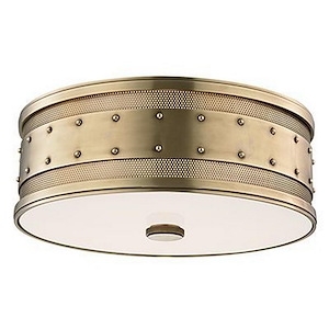 Gaines - Three Light Flush Mount - 437038