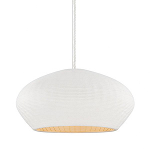 Ferndale - 1 Light Pendant-18 Inches Tall and 36 Inches Wide - 1345555