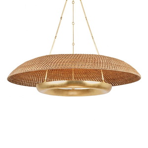 Oaklyn - 75W 6 LED Chandelier-11.75 Inches Tall and 48 Inches Wide - 1345559