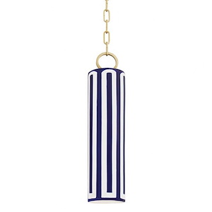 Brookville 1 Light Pendant 20.75 Inch Tall and 5 Inch Wide by Hudson Valley - 1362472