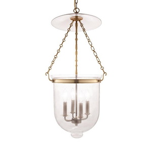 Hampton - Four Light Pendant - 14.5 Inches Wide by 30.75 Inches High - 1071397