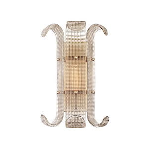 Brasher - One Light Wall Sconce - 13 Inches Wide by 15.75 Inches High - 522895