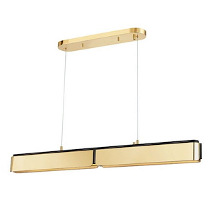 Tribeca 60W LED Linear Pendant 5 Inch Tall and 48.5 Inch Wide by Hudson Valley - 1362501