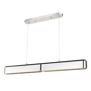 Tribeca 60W LED Linear Pendant 5 Inch Tall and 48.5 Inch Wide by Hudson Valley - 1362502