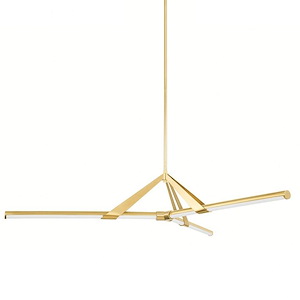 Jonas - 174W 3 LED Chandelier-10.25 Inches Tall and 62.25 Inches Wide - 1271365