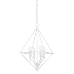 Haines - 4 Light Small Pendant in Contemporary/Modern Style - 16.5 Inches Wide by 21.5 Inches High - 1050315
