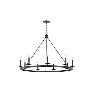 Allendale 9-Light Chandelier - 46.75 Inches Wide by 32.25 Inches High - 749924