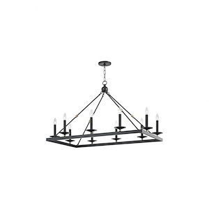 Allendale 10-Light Chandelier - 27 Inches Wide by 27.75 Inches High - 749921