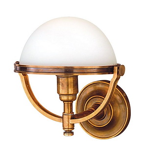 Stratford - One Light Wall Sconce - 10 Inches Wide by 11 Inches High - 92041