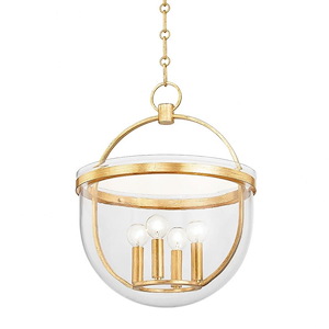 Malloy - 4 Light Pendant-20.5 Inches Tall and 15.5 Inches Wide - 1271154