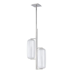 Pebble 2 Light Pendant 29.5 Inch Tall and 13.75 Inch Wide by Hudson Valley - 1362530