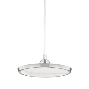 Draper 30W LED Pendant 6 Inch Tall and 15.5 Inch Wide by Hudson Valley - 1362534