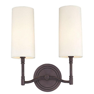 Dillion - Two Light Wall Sconce - 11.75 Inches Wide by 13.5 Inches High - 268785