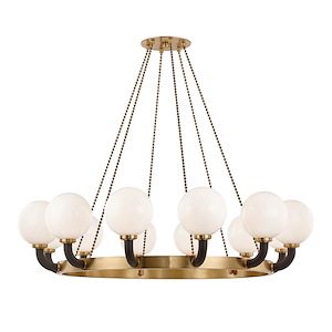 Werner Twelve light Pendant - 61 Inches Wide by 19 Inches High - 883525