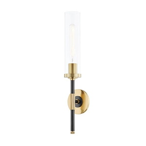 Bowery - One Light Wall Sconce in Transitional Style - 4.75 Inches Wide by 22.5 Inches High - 1001644