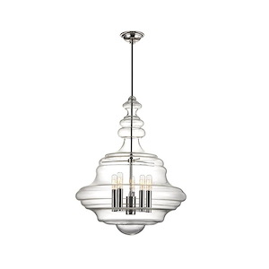 Washington - Five Light Large Pendant - 20 Inches Wide by 25.5 Inches High - 523153