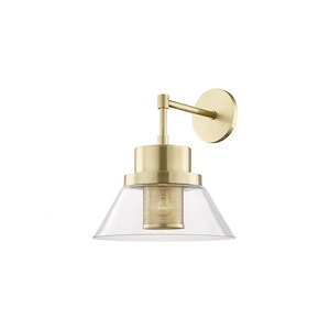 Paoli 1-Light Wall Sconce - 12 Inches Wide by 15.25 Inches High - 750172