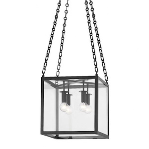 Catskill 4 Light Lantern 12 Inch Tall and 12 Inch Wide by Hudson Valley - 1362555