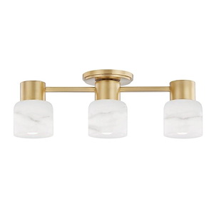 Centerport 3 Light Modern Bath Vanity in Modern Style - 17.5 Inches Wide by 4.5 Inches High - 1001649