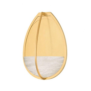 Lloyd 12W 1 LED Wall Sconce 12.75 Inch Tall and 8.75 Inch Wide by Hudson Valley - 1362565
