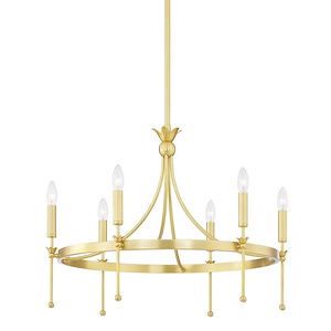 Gates - 6 Light Chandelier - 1071271