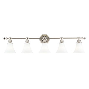 Weston 5 Light Bath Vanity - 42.75 Inches Wide by 10 Inches High - 92165
