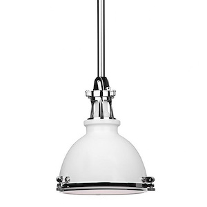 Massena 1 Light Pendant 10.75 Inch Tall and 9.5 Inch Wide by Hudson Valley - 1362576