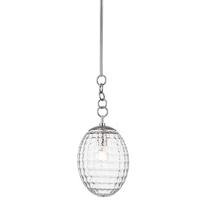 Venice One Light Small Pendant - 8.5 Inches Wide by 30 Inches High - 883536
