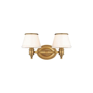 Richmond 2 Light Bath Vanity - 14.5 Inches Wide by 7.5 Inches High - 268789