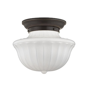 Dutchess - One Light Medium Flush Mount - 12 Inches Wide by 10 Inches High - 522980