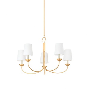 Montpelier - 5 Light Chandelier-21.25 Inches Tall and 34 Inches Wide - 1315420
