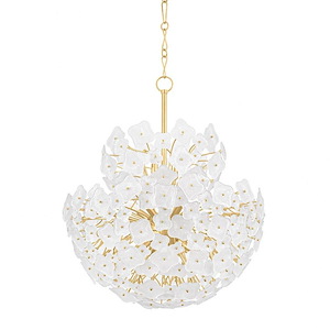 Barrytown - 13 Light Chandelier-39 Inch Tall and 34 Inch Wide - 1371361