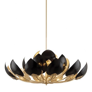 Lotus - 21 Light Chandelier in Modern Style - 54 Inches Wide by 30.5 Inches High - 936354