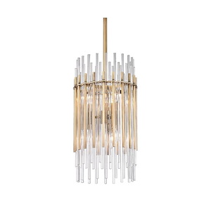 Wallis - Six Light Pendant - 10.5 Inches Wide by 19.75 Inches High - 523134