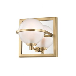 Axiom 1 Light Bath Vanity 6 Inch Tall and 6 Inch Wide by Hudson Valley - 1362653