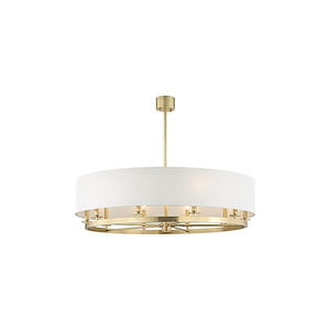 Durham 10-Light Pendant - 42 Inches Wide by 12.25 Inches High - 750025