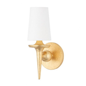 Torch 1 Light Wall Sconce 15.5 Inch Tall and 6 Inch Wide by Hudson Valley - 1362658