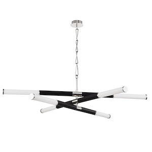Huntington - 60 Inch 42W 6 LED 3-Tier Chandelier in Contemporary Style - 60 Inches Wide by 15.25 Inches High - 1032574