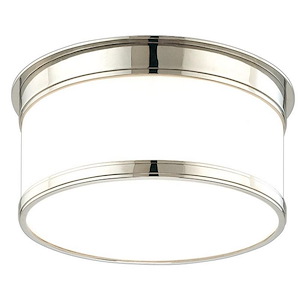 Geneva - One Light Flush Mount - 9.25 Inches Wide by 4.75 Inches High - 268885
