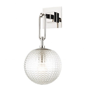 Jewett - 1 Light Wall Sconce in Transitional Style - 8 Inches Wide by 17 Inches High - 936351