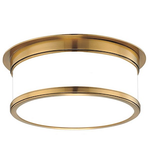Geneva - Two Light Flush Mount - 12.25 Inches Wide by 4.75 Inches High - 268879