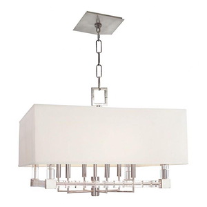 Alpine 6 Light Chandelier 18.75 Inch Tall and 26 Inch Wide by Hudson Valley - 1362684