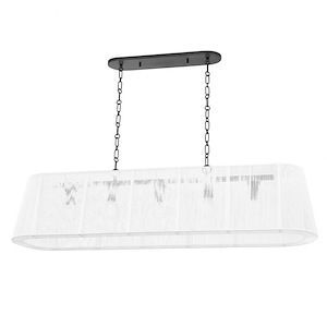 Verona Beach 5 Light Linear in Transitional Essentials Everyday Modern Style 12.75 Inches Tall and 11 Inches Wide - 1093620