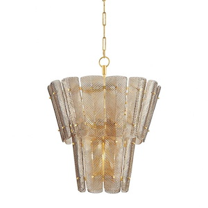 Cassian - 10 Light Chandelier-34.25 Inches Tall and 28.75 Inches Wide - 1345633