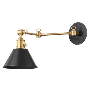 Garden City - One Light Wall Sconce - 8 Inches Wide by 11.25 Inches High - 268984