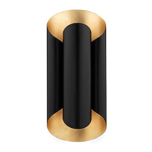 Banks - 2 Light Wall Sconce in Modern/Transitional Style - 7.5 Inches Wide by 16.75 Inches High - 1032546