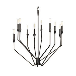 Archie - Ten Light Chandelier - 30 Inches Wide by 35 Inches High - 523038