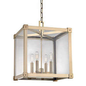 Forsyth 4 Light Lantern 20.5 Inch Tall and 16.25 Inch Wide by Hudson Valley - 523036